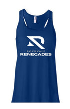 Load image into Gallery viewer, BELLA + CANVAS - Women's Flowy Racerback Tank with Rockvale Renegades logo