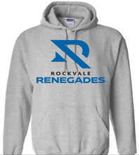 Load image into Gallery viewer, Gildan adult hoodies with Rockvale Renegades logo