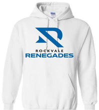 Load image into Gallery viewer, Gildan adult hoodies with Rockvale Renegades logo