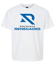 Load image into Gallery viewer, Gildan youth tees with Rockvale Renegades logo