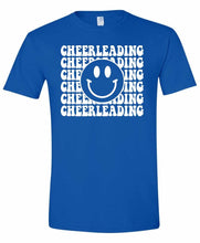 Load image into Gallery viewer, ADULT - Cheerleading smiley design - t-shirt or hoodie