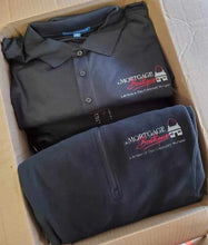 Load image into Gallery viewer, Customized polos, button downs, jackets, uniforms, t-shirts, etc