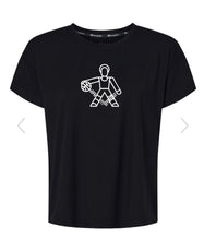 Load image into Gallery viewer, Ladies Hardwood Prospects Mid-Waist Tee *other color options available