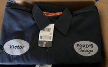 Load image into Gallery viewer, Customized polos, button downs, jackets, uniforms, t-shirts, etc