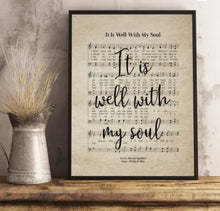 Load image into Gallery viewer, Hymn Wall Art