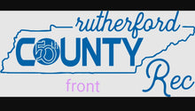 Load image into Gallery viewer, Rutherford County Rec t-shirt