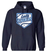 Load image into Gallery viewer, Gildan hoodies with Lady Raiders logo