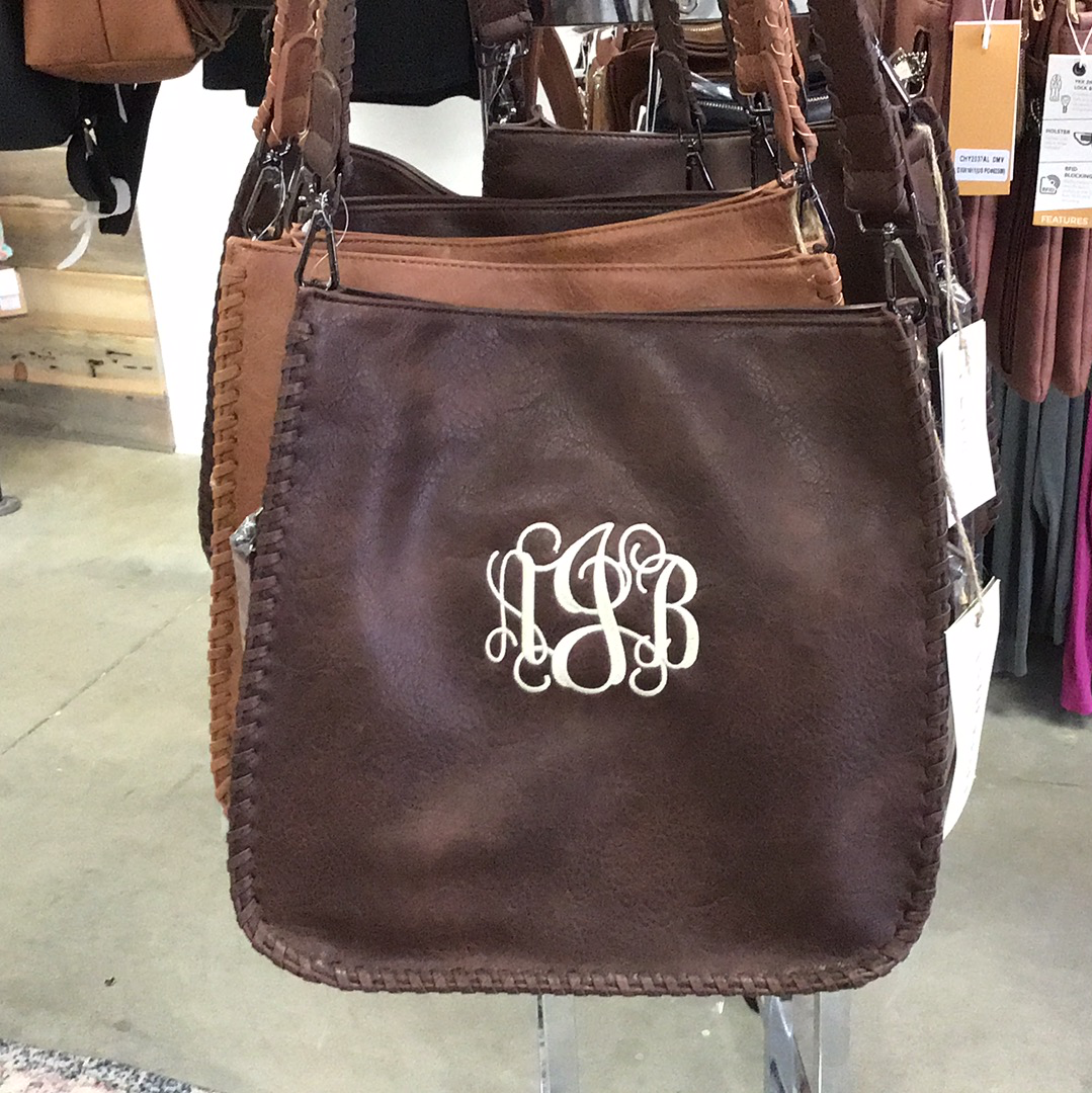 CONCEALED Bag monogrammed Crossbody Bag Personalized Purse 