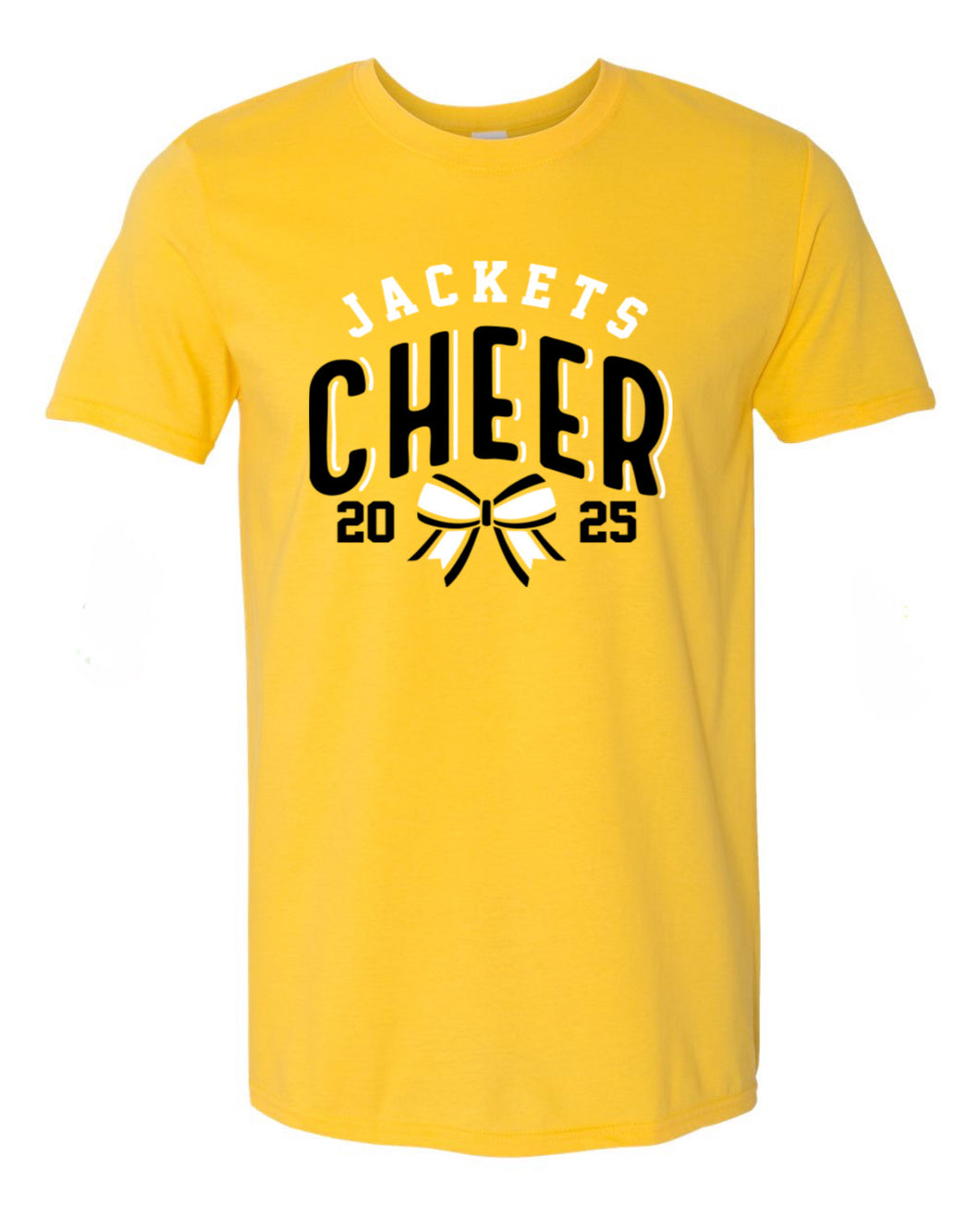 Whitworth Cheer Yellow Tee