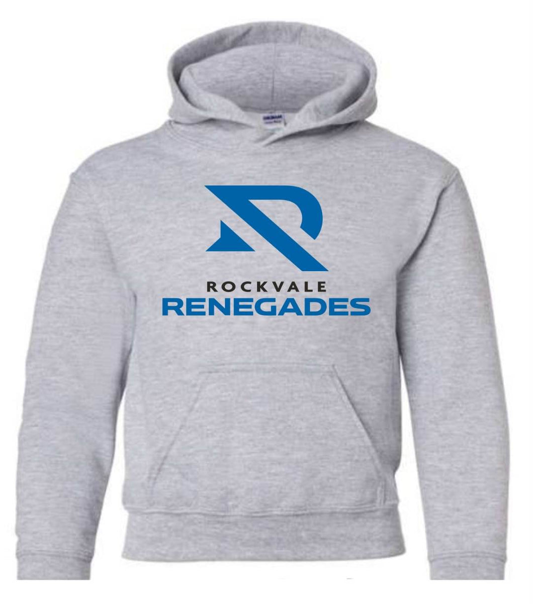 Gildan - Youth hoodie with Rockvale Renegades logo