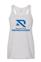 Load image into Gallery viewer, BELLA + CANVAS - Women&#39;s Flowy Racerback Tank with Rockvale Renegades logo
