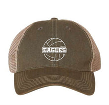 Load image into Gallery viewer, Legacy Trucker Cap with Eagles Volleyball design
