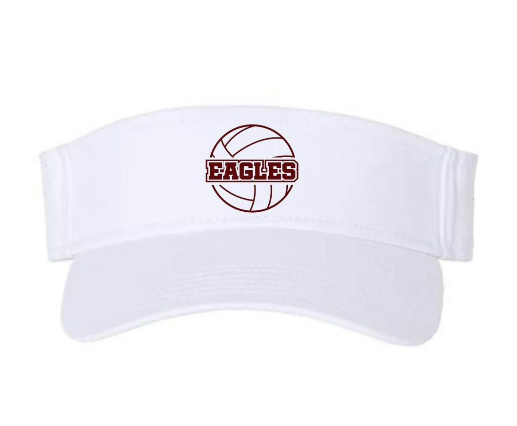 Champion Visor with embroidered Eagles Volleyball logo