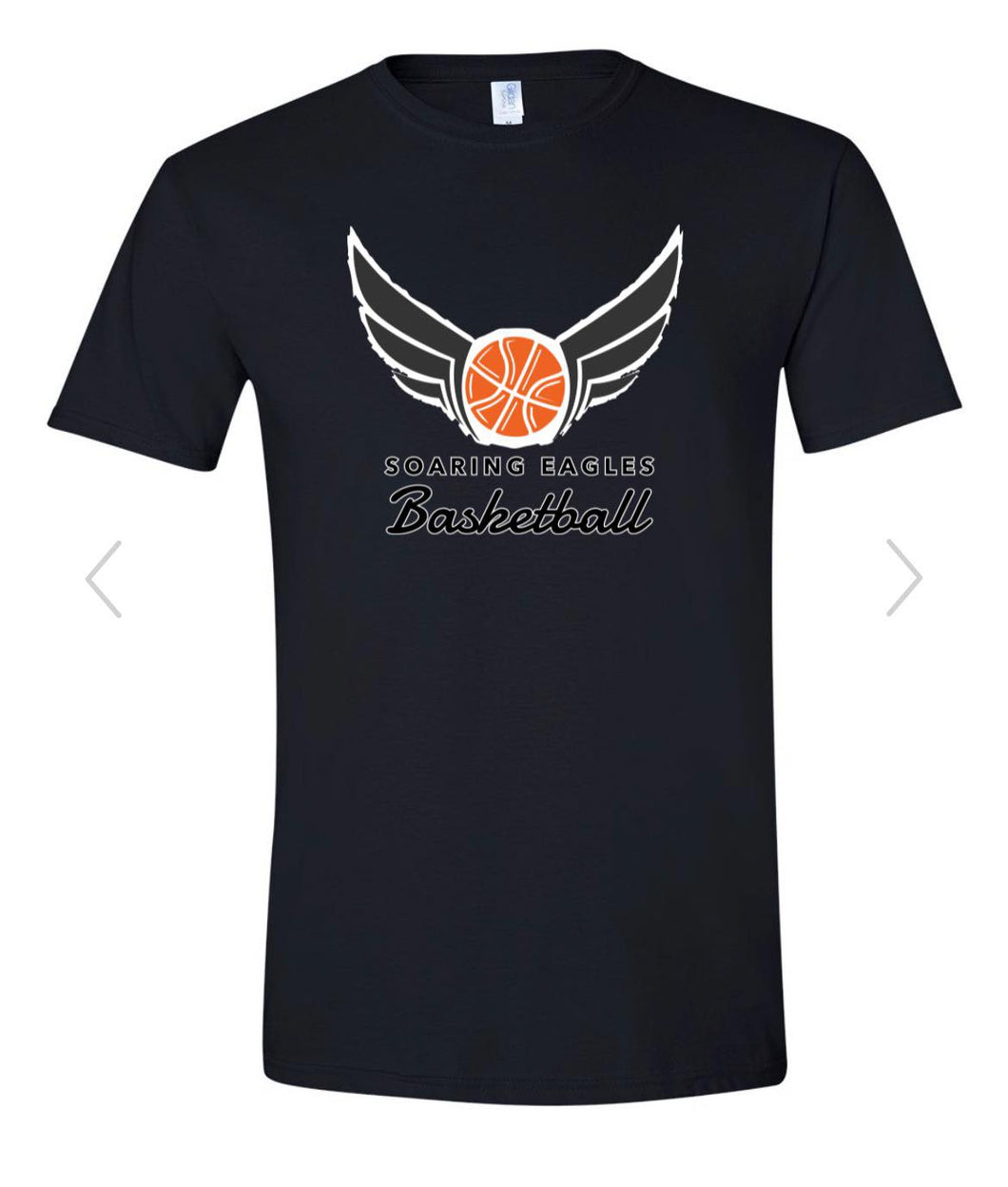 Soaring Eagles Black or Grey Short Sleeve Tee