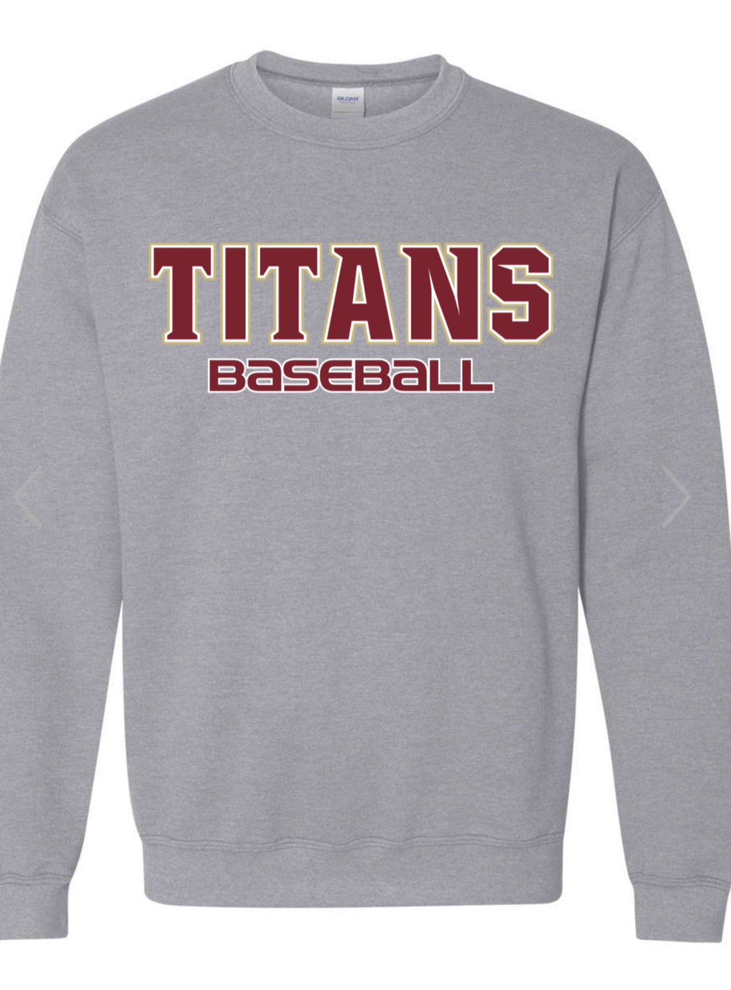 Titans Baseball Crewneck Sweatshirt