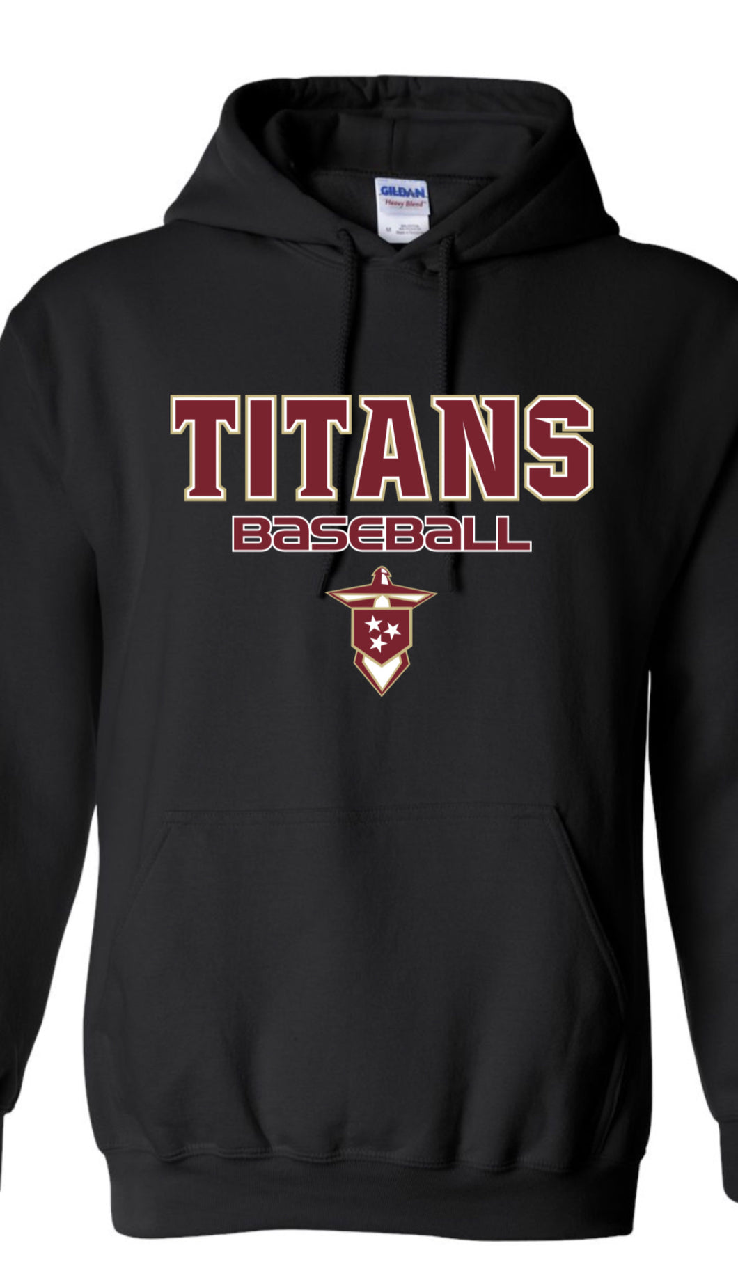 Titans Baseball Hoodie *Optional Customization