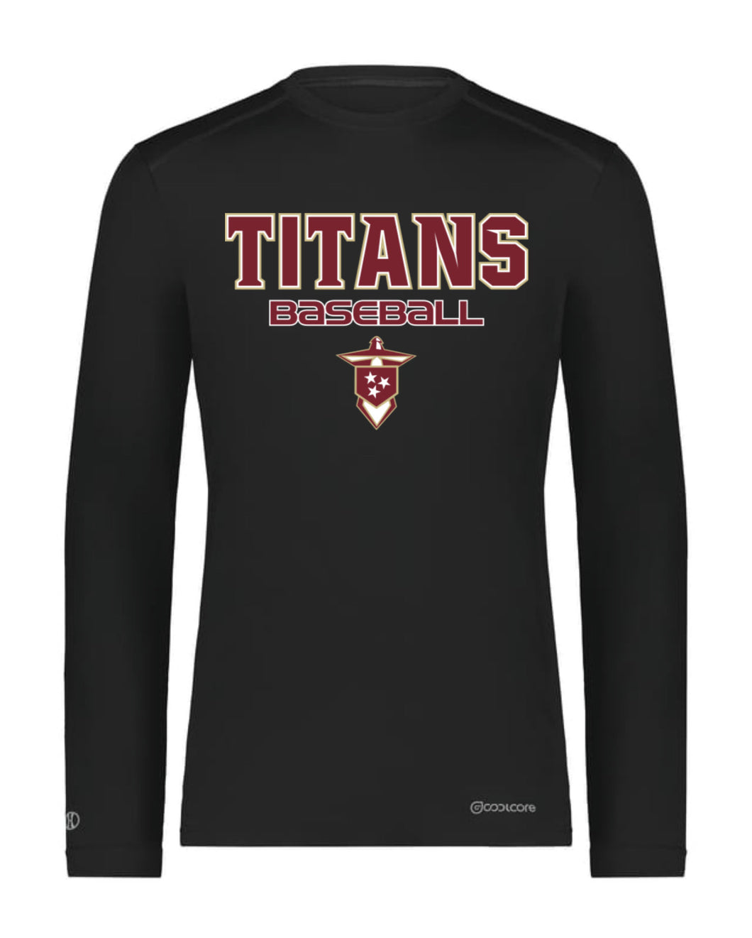 Titans Baseball Coolcore Long sleeve