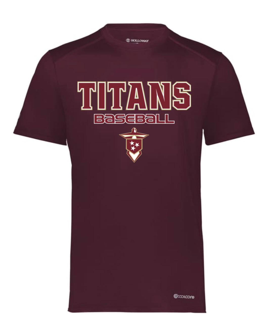 Titans Baseball Coolcore Tee