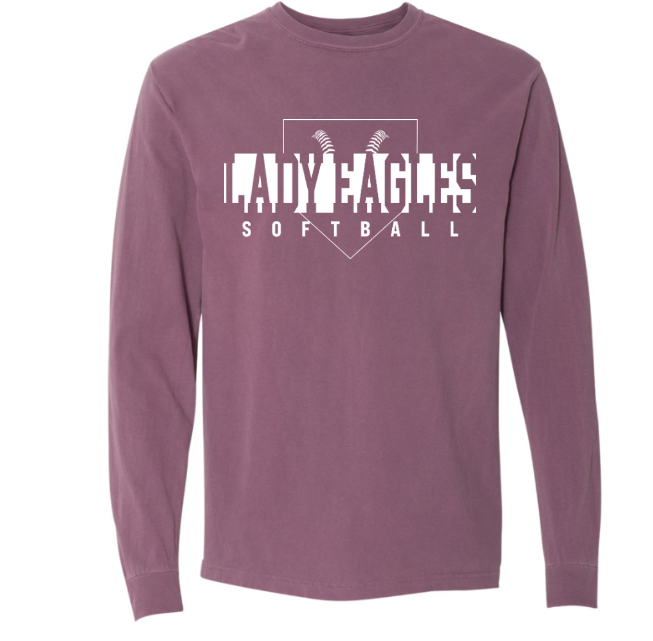 Lady Eagles Softball Long Sleeve Tee