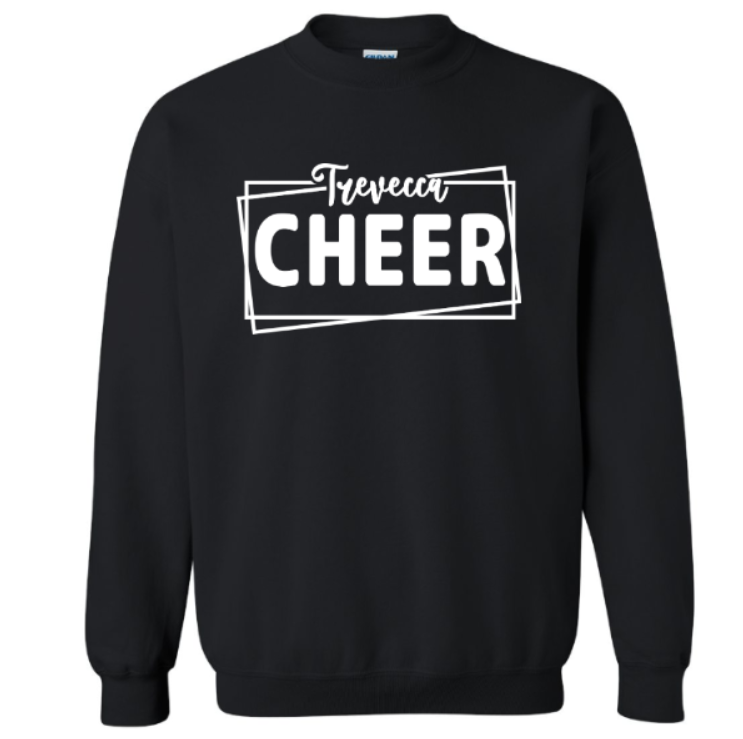 YOUTH Trevecca Cheer Box Logo Crewneck - Other Color Options Available