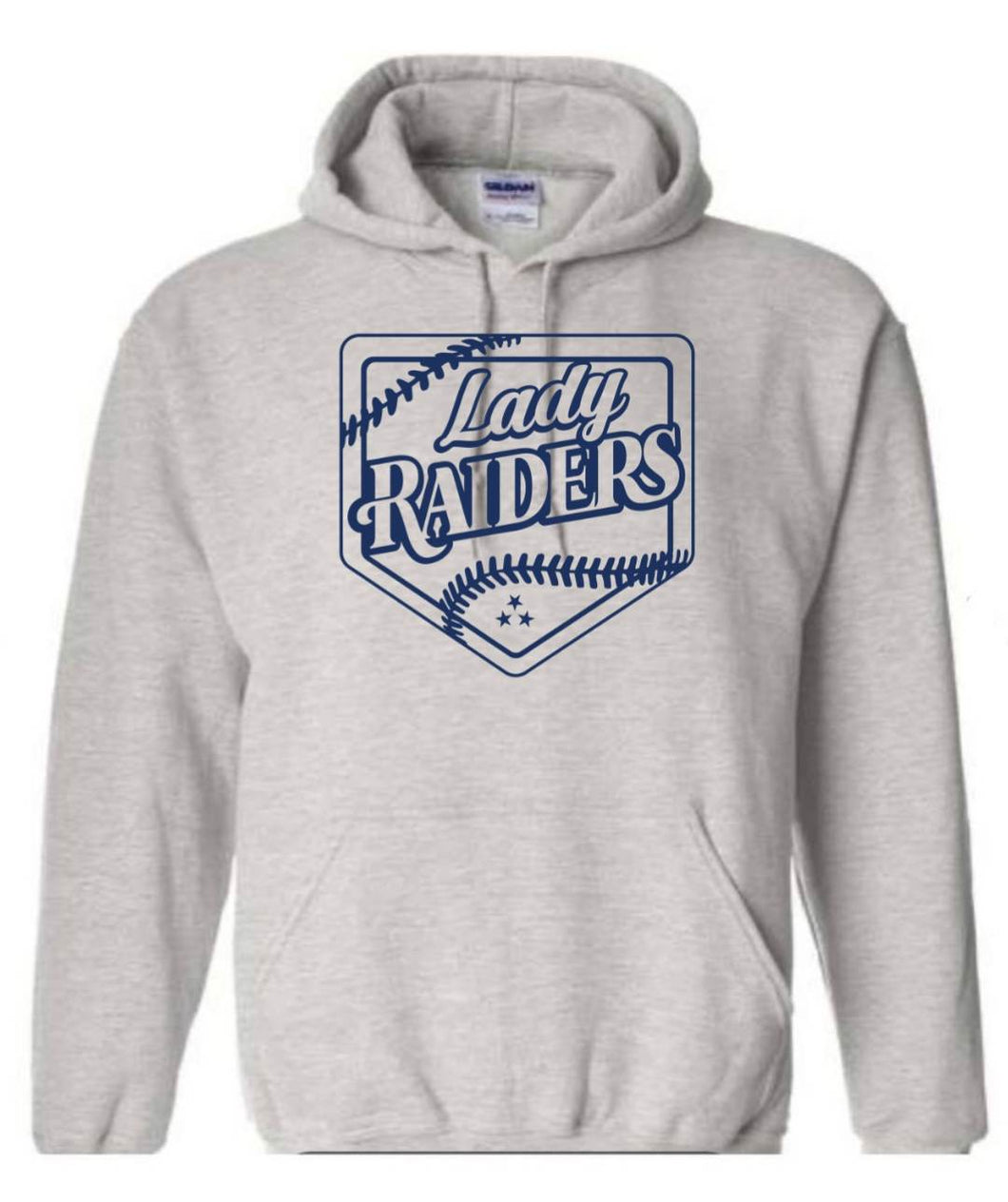 Gildan hoodies with Lady Raiders logo