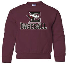 Load image into Gallery viewer, Gildan - Youth Sweatshirt with Eagleville Baseball logo
